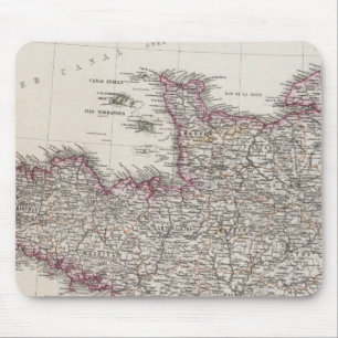 France, four leaves, leaf 1 mouse mat