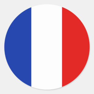 France, France Classic Round Sticker