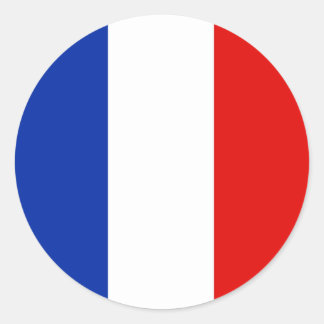 France, France Classic Round Sticker