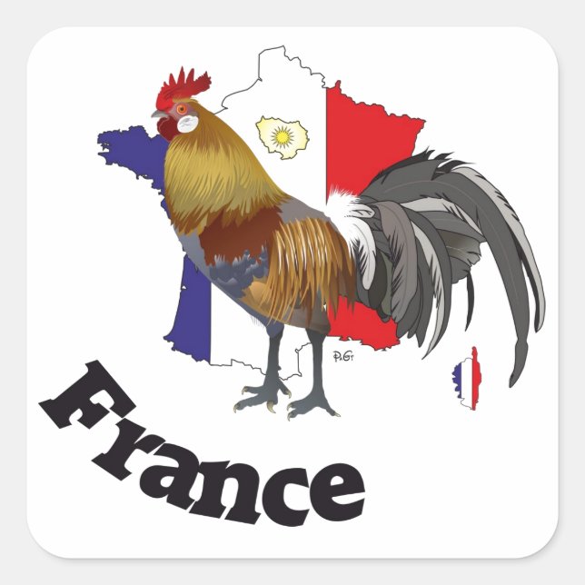 France France Francia stickers (Front)