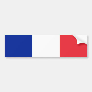 France/French Flag Bumper Sticker