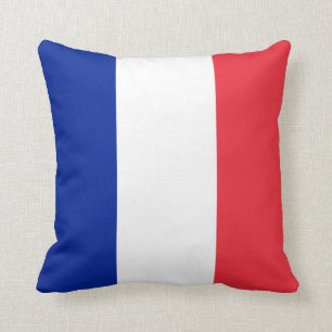 France (French) Flag Cushion