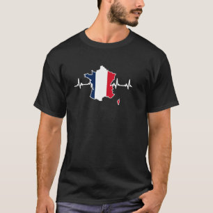 France French Flag Eiffel Tower Frankreich Souven T-Shirt