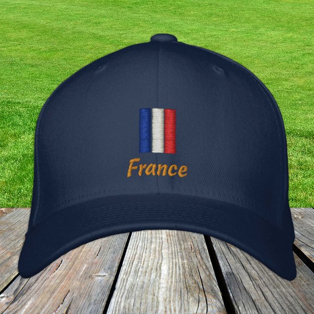 France & French Flag fashion / Frances Patriots Embroidered Hat (Creator Uploaded)