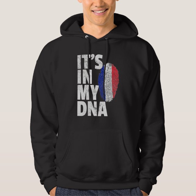 France French Flag   Pride Country Home Nation   Hoodie (Front)