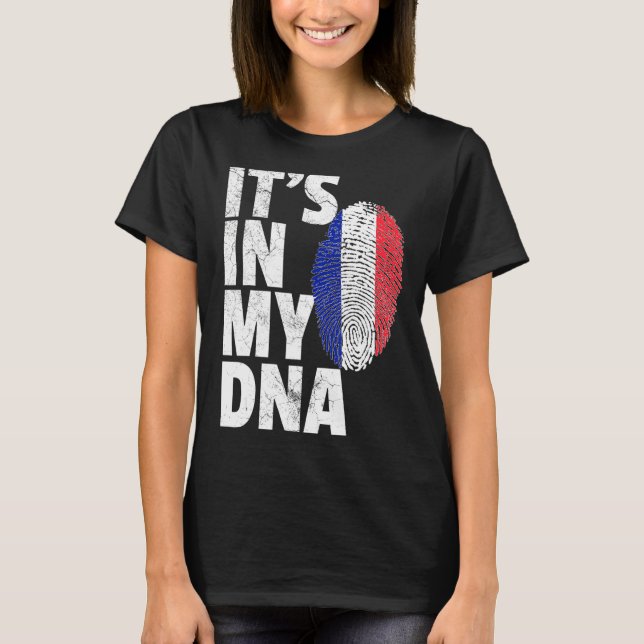 France French Flag   Pride Country Home Nation   T-Shirt (Front)