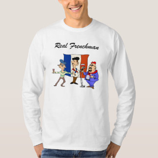 France French flag Real frenchman T-Shirt