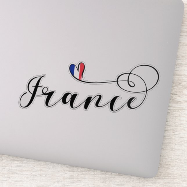 France, French Heart Flag (Detail)