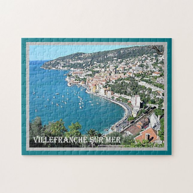 France - French Riviera - Côte d'Azur - Jigsaw Puzzle (Horizontal)