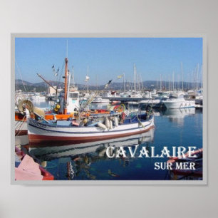 France - French Riviera - Côte d'Azur - Poster