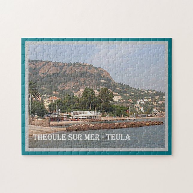 France - French Riviera - Côte d'Azur - Teula - Jigsaw Puzzle (Horizontal)