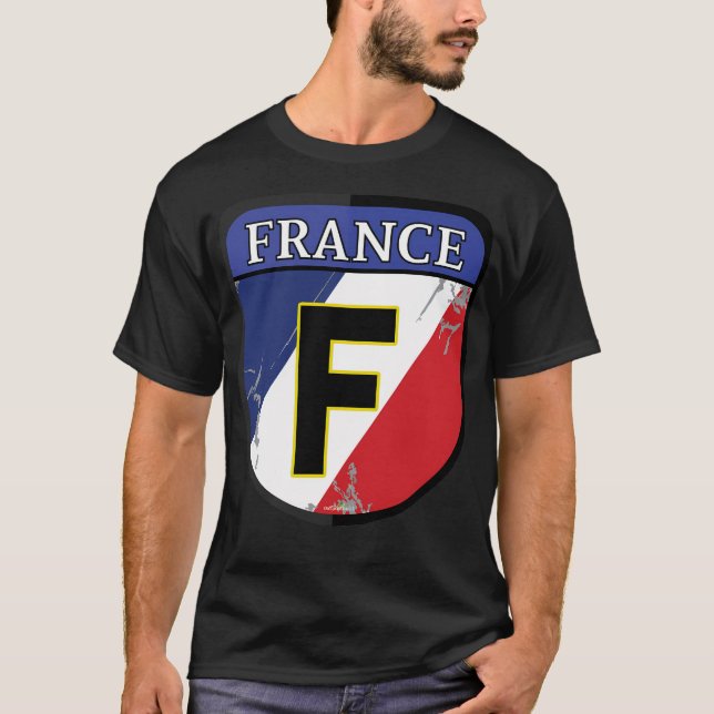 France French Shield T-Shirt (Front)