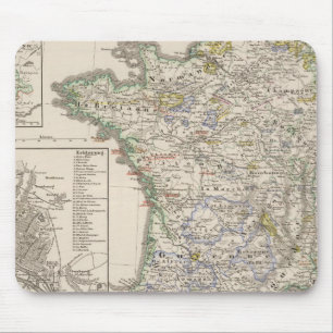 France from 1461 to 1610 mouse mat