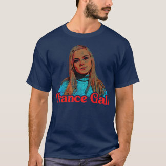 France Gall French YY Icon Fan Art T-Shirt
