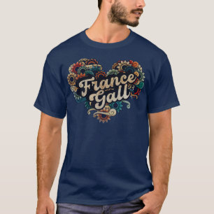 France Gall VIGNETTE VINTAGE COLOR T-Shirt