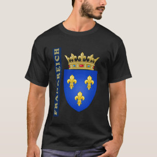 France Gift French Flag Eiffel Tower Frankreich So T-Shirt
