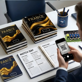 France Global Stage Supporter Hardcover Keepsake | Notebook