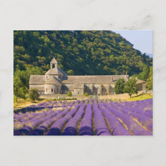 France, Gordes. Cistercian monastery of Postcard