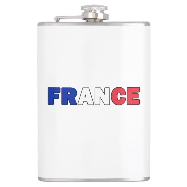 France Hip Flask (Front)