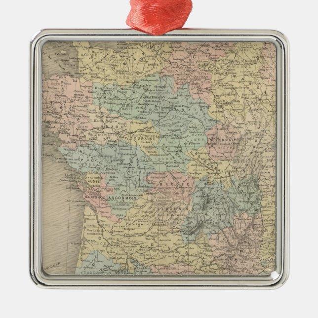France in 1789 2 metal tree decoration (Front)