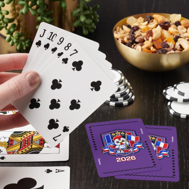 France Kids Playing Cards (In Situ)