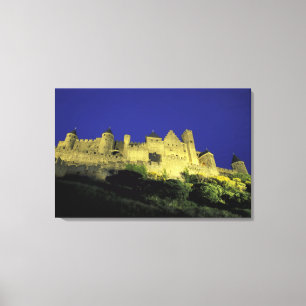 FRANCE, Languedoc Carcassonne 2 Canvas Print