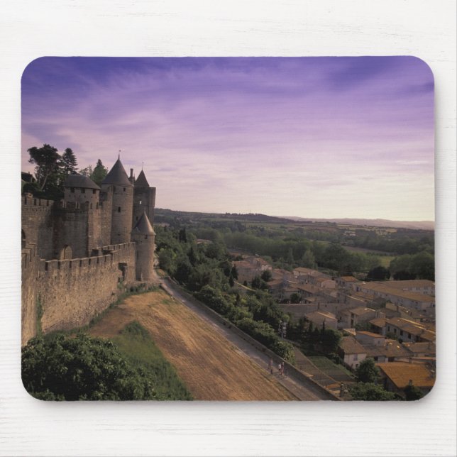 FRANCE, Languedoc Carcassonne 2 Mouse Mat (Front)