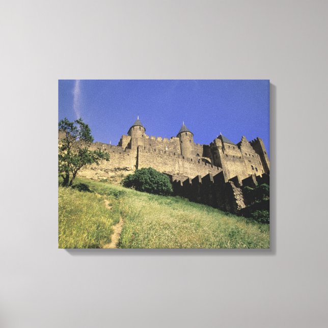 FRANCE, Languedoc Carcassonne Canvas Print (Front)