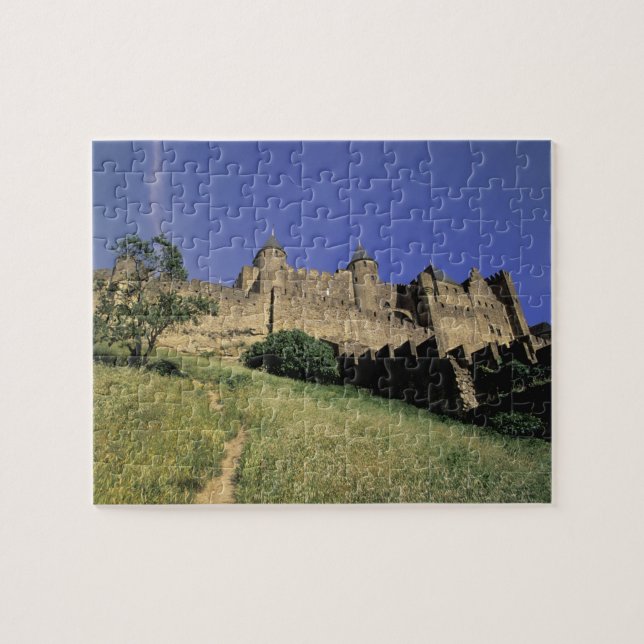 FRANCE, Languedoc Carcassonne Jigsaw Puzzle (Horizontal)