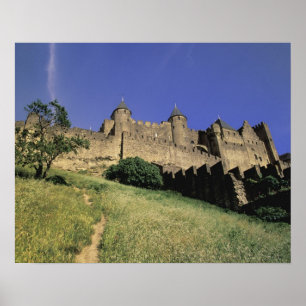 FRANCE, Languedoc Carcassonne Poster