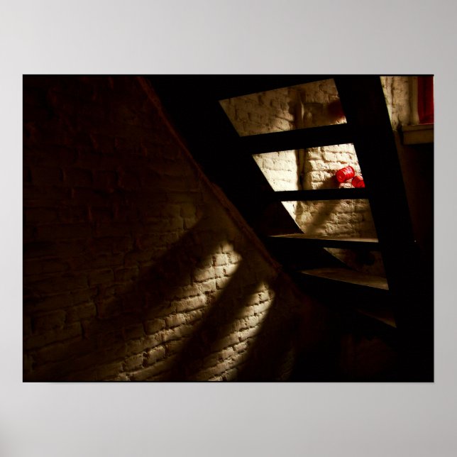 (FRANCE) Light Shadows Stairs Poster (Front)