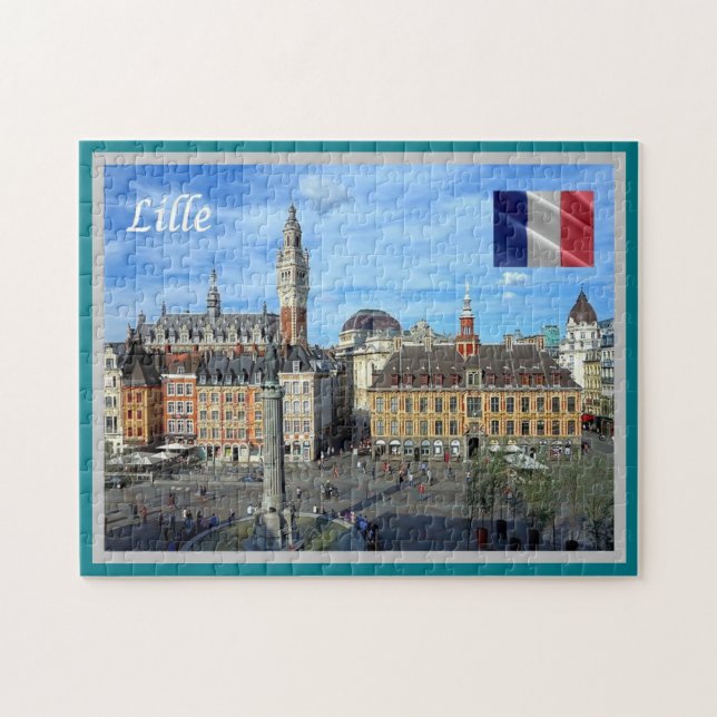 France - Lilla Lille - Jigsaw Puzzle (Horizontal)