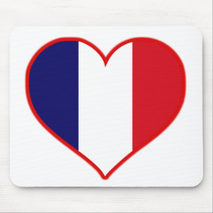 France Love Mouse Mat