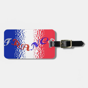 France Luggage Tag
