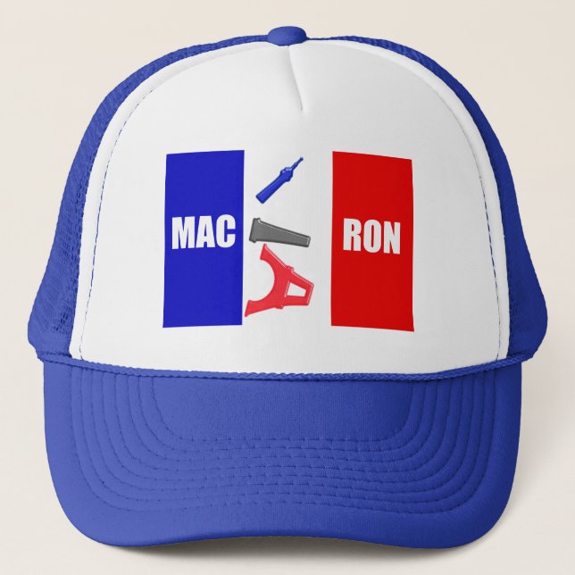 France_Macron Trucker Hat (Front)