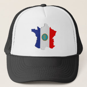France map trucker hat