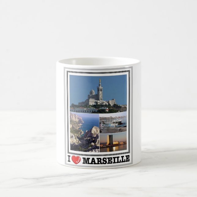 France - Marseille - Coffee Mug (Center)