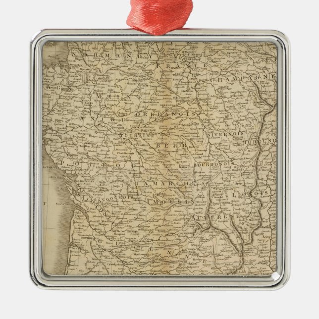 France Metal Tree Decoration (Front)