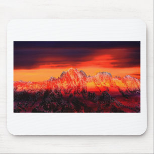 France Mont Blanc Cable Car Mouse Mat