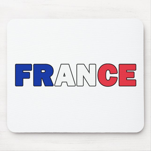 France Mouse Mat (Front)