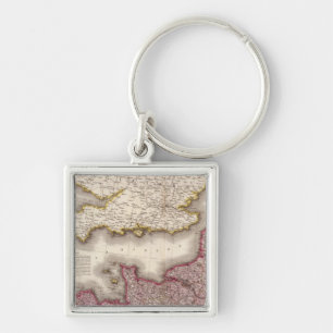 France Northwest Key Ring
