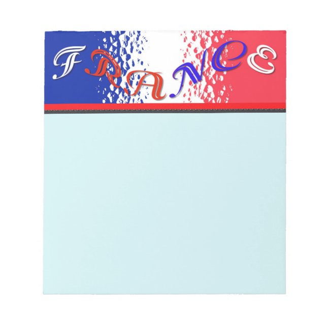 France Notepad (Front)