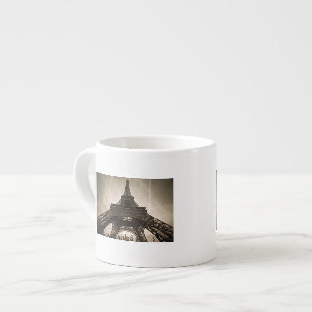 France, Paris, Eiffel Tower Espresso Cup (Front Left)