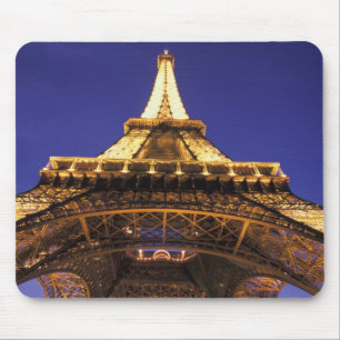 FRANCE, Paris Eiffel Tower, evening view Mouse Mat
