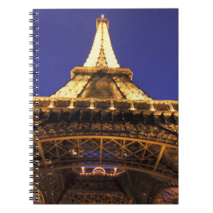 FRANCE, Paris Eiffel Tower, evening view Notebook