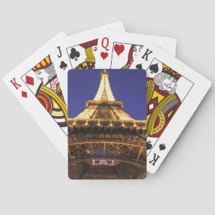 FRANCE, Paris Eiffel Tower, evening view Playing Cards