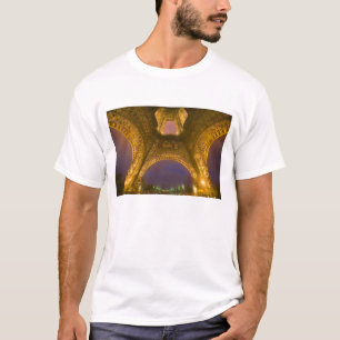 France, Paris. Eiffel Tower illuminated at 2 T-Shirt