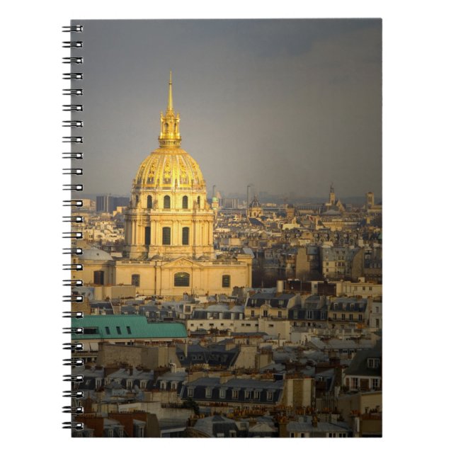 France, Paris. Les Invalides seen from the Notebook (Front)
