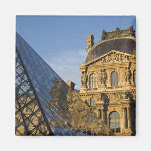 France, Paris, Louvre Museum and the Pyramid, Magnet