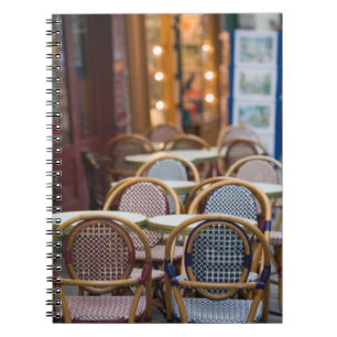 FRANCE, PARIS, Montmartre: Place du Tertre, Cafe 2 Notebook